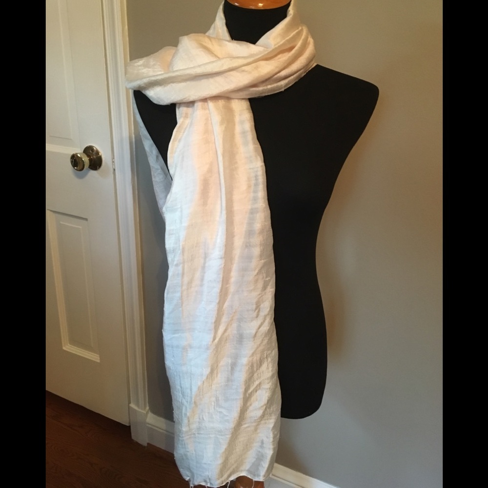 Light pink scarf
